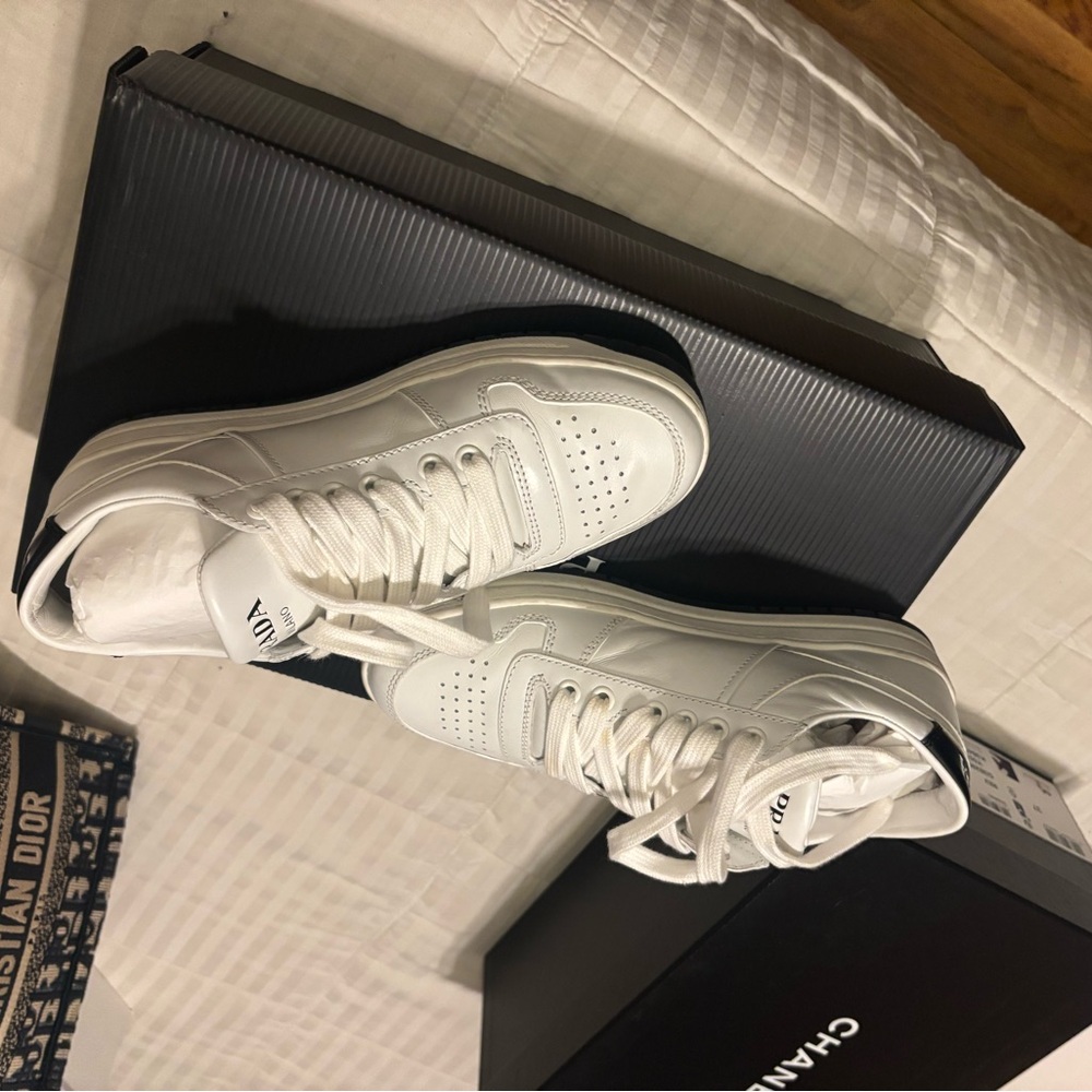 Prada womens White Sneakers